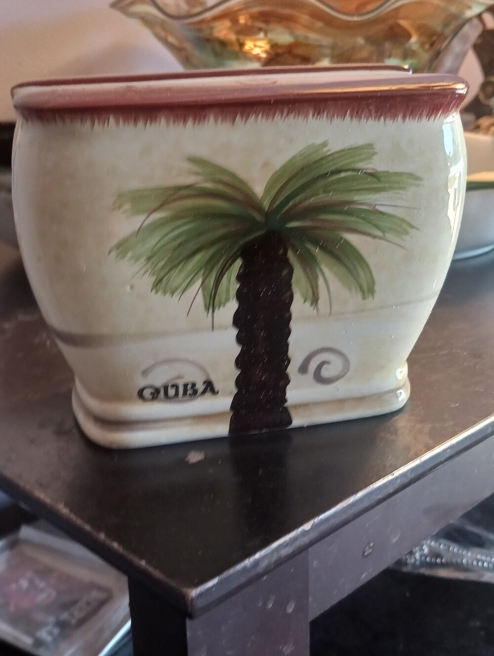 Napkin Holder Cuba Islanf Tree